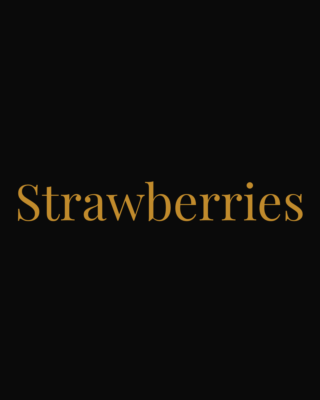 Strawberries